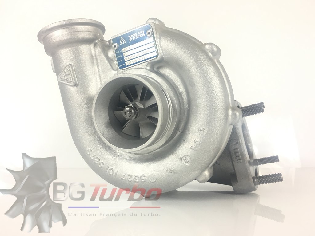 Turbo TURBO BORGWARNER K26 NEUF - VOLVO PENTA MARINE KAD42 AD41P 3,6 L 204 CV - 53269706497
